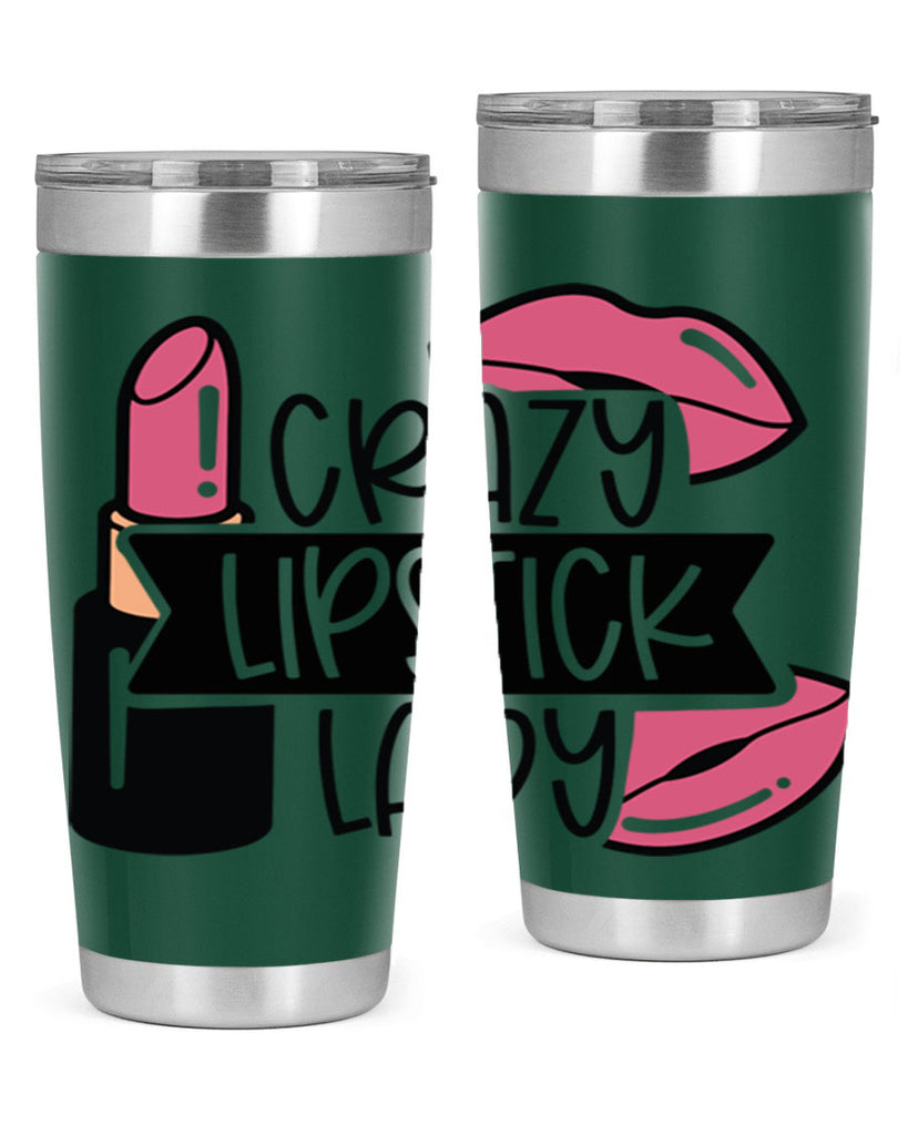 Crazy Lipstick Lady Style 108#- make up- Tumbler