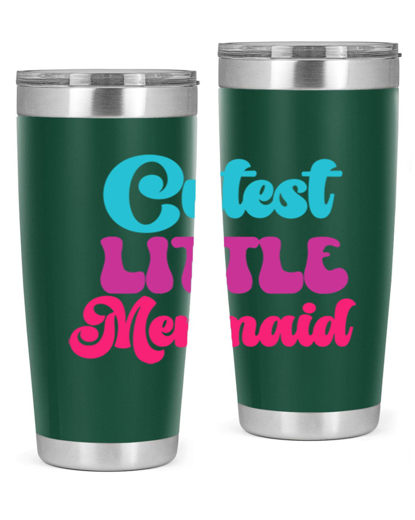Cutest Little Mermaid 90#- mermaid- Tumbler