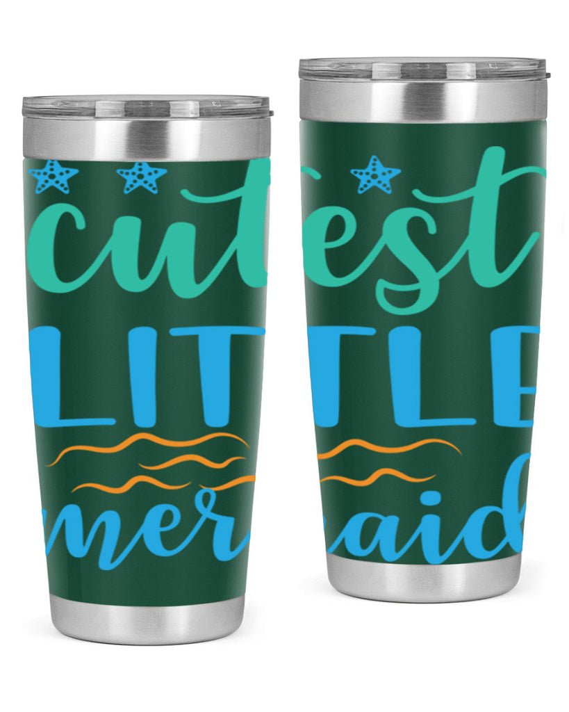 Cutest Little Mermaid Design 97#- mermaid- Tumbler