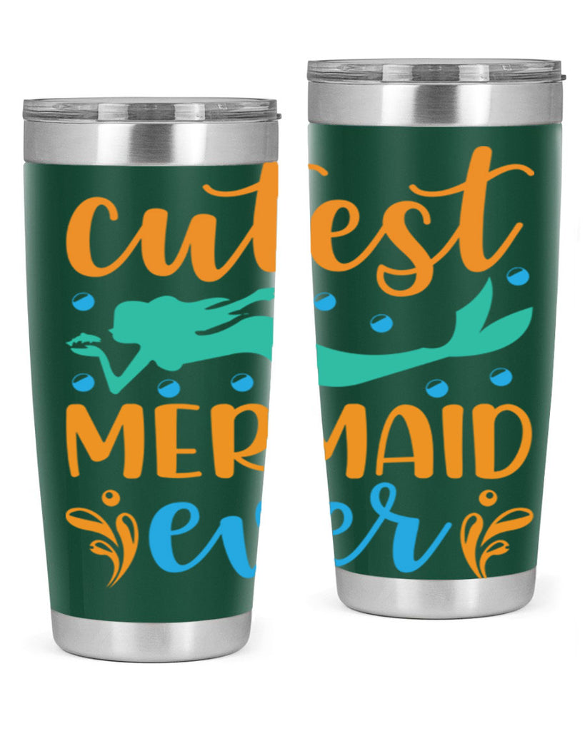 Cutest Mermaid Ever Design 102#- mermaid- Tumbler