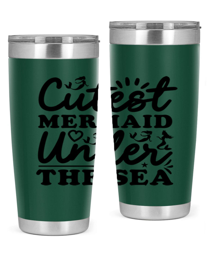 Cutest Mermaid Under the Sea 106#- mermaid- Tumbler
