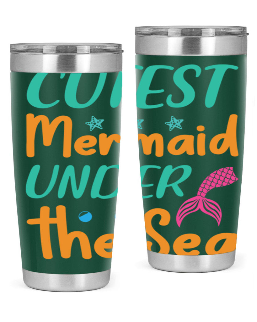 Cutest Mermaid Under the Sea 107#- mermaid- Tumbler