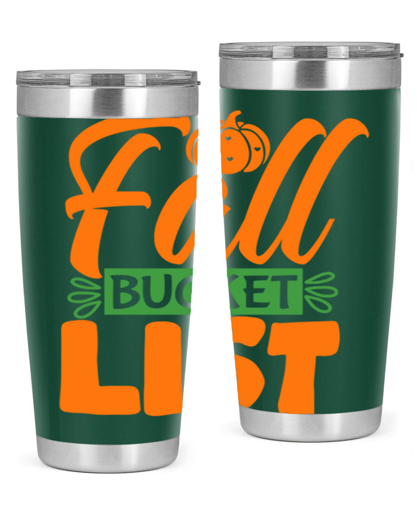 Fall Bucket List 93#- fall- Tumbler