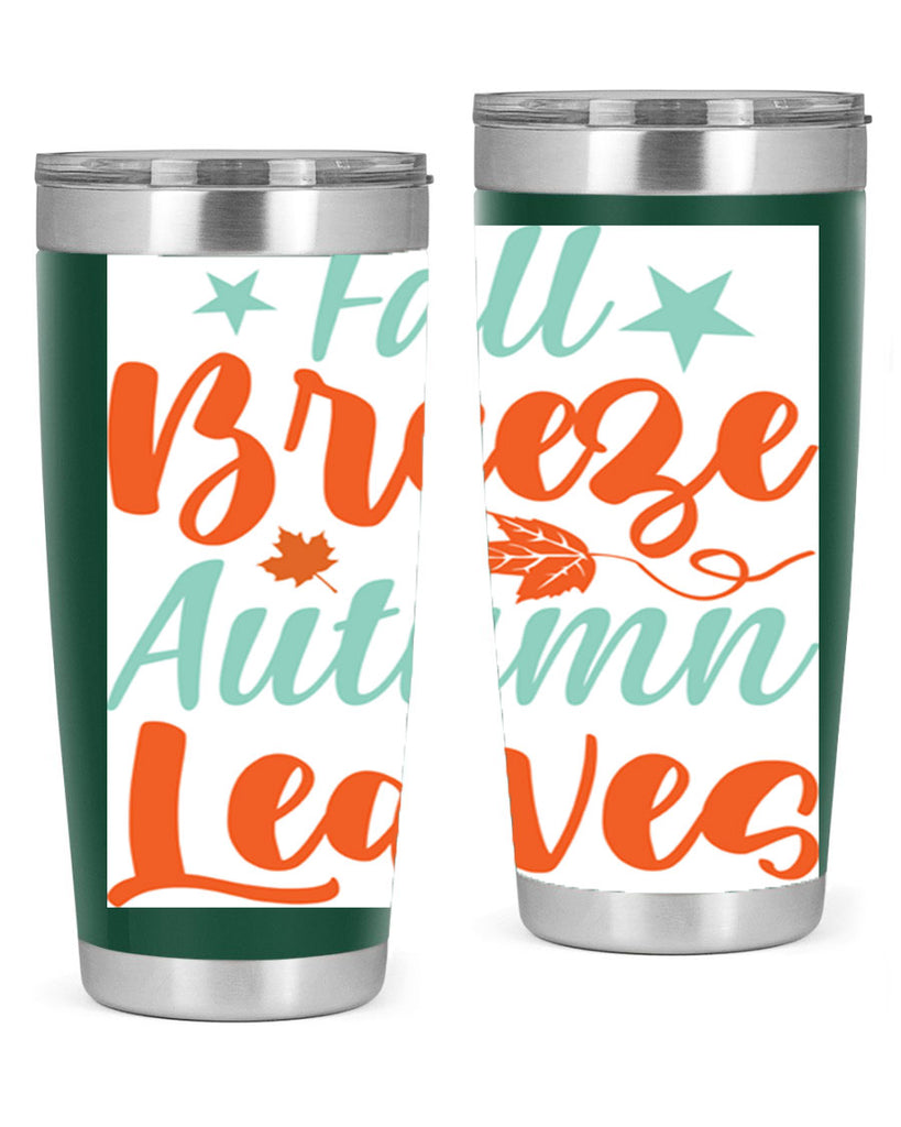 FallBreezeAutumnLeaves 147#- fall- Tumbler