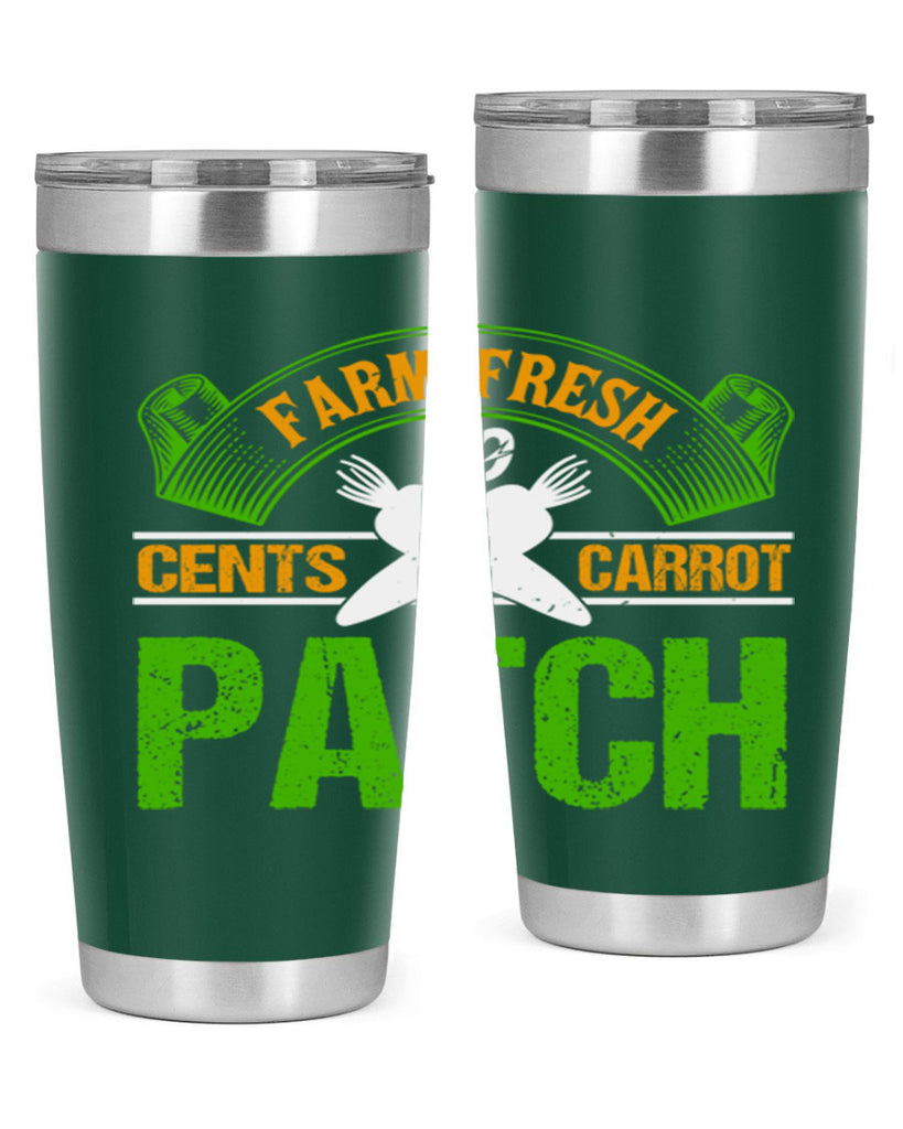 Farm Fresh cents carrot patch 22#- farming and gardening- Tumbler