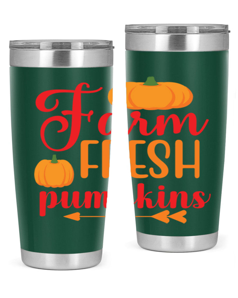FarmFreshPumpkins 177#- fall- Tumbler