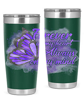 Forever In My Hear Alzheimer 149#- alzheimers- Tumbler