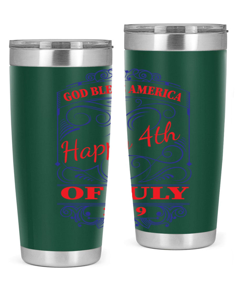 GOD BLESS AMERICA Happy thOF JULY Style 94#- Fourt Of July- Tumbler