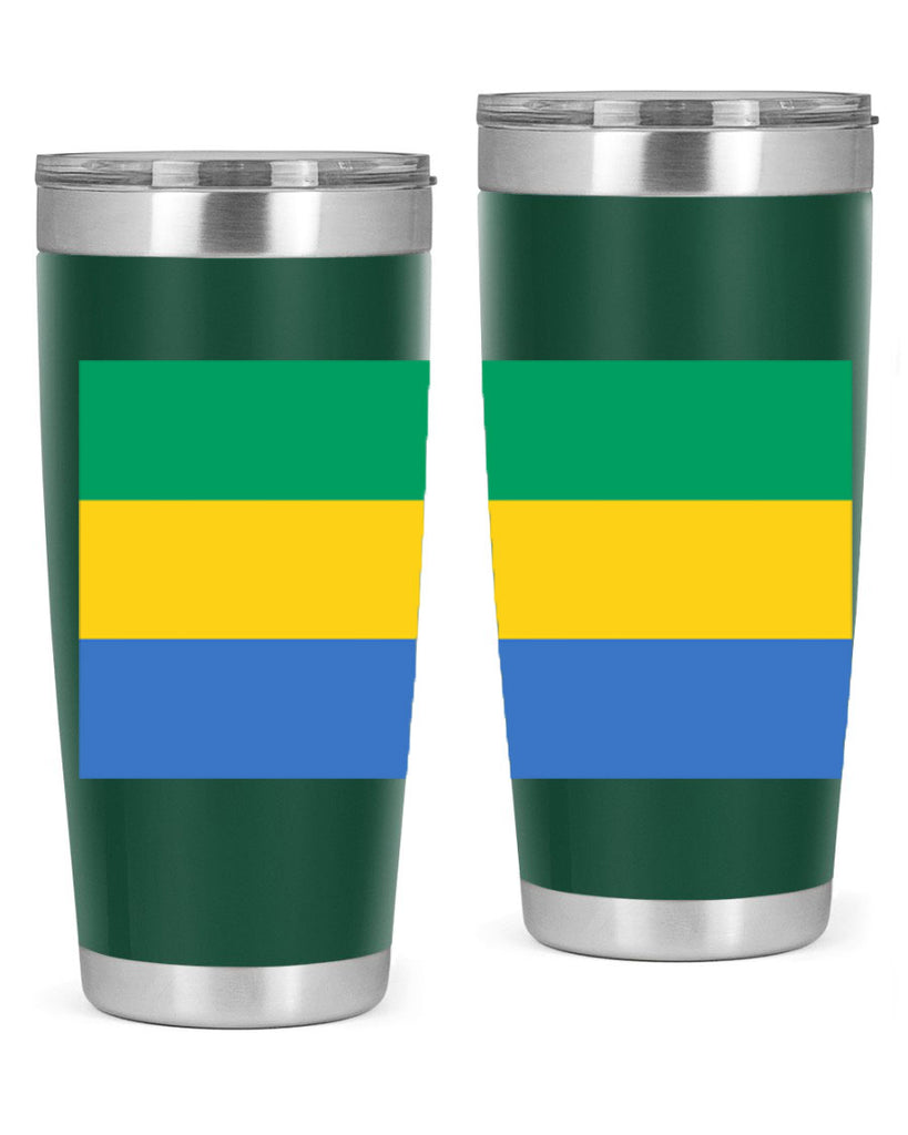 Gabon 136#- world flags- Tumbler