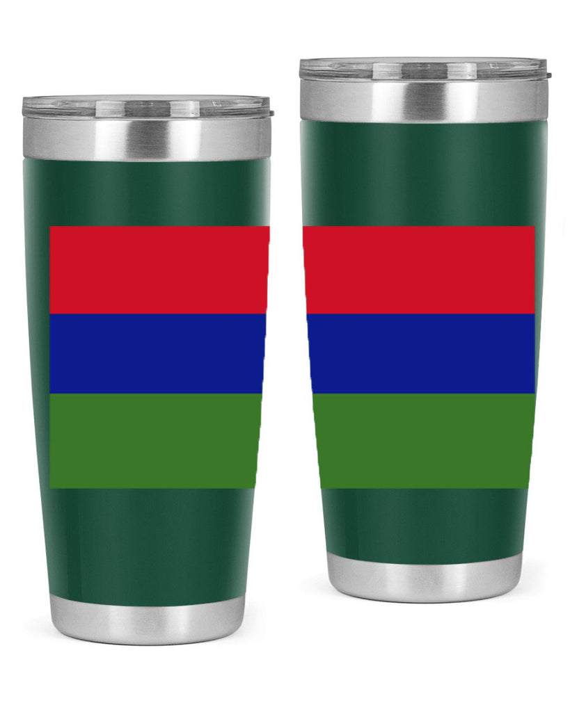Gambia 135#- world flags- Tumbler