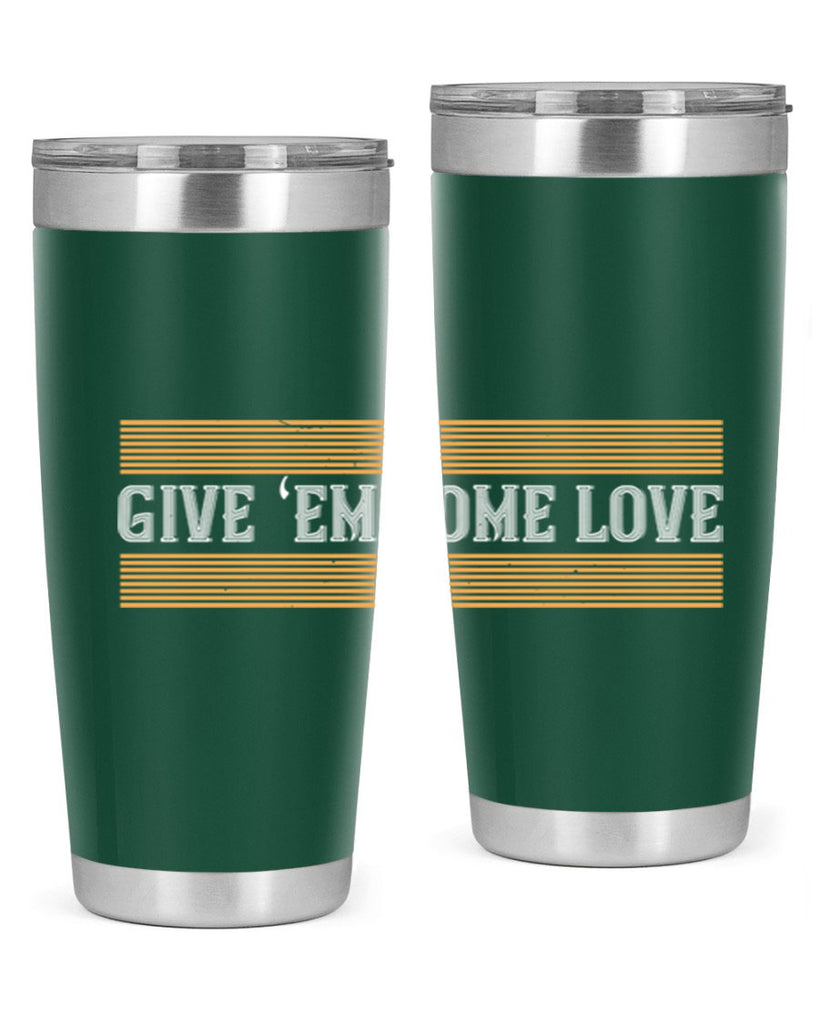 Give ‘em some love 2258#- badminton- Tumbler