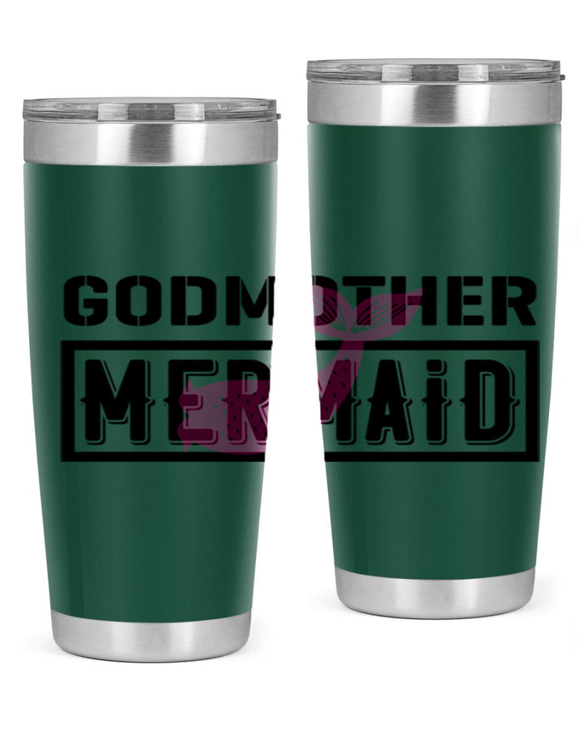 Godmother mermaid 196#- mermaid- Tumbler