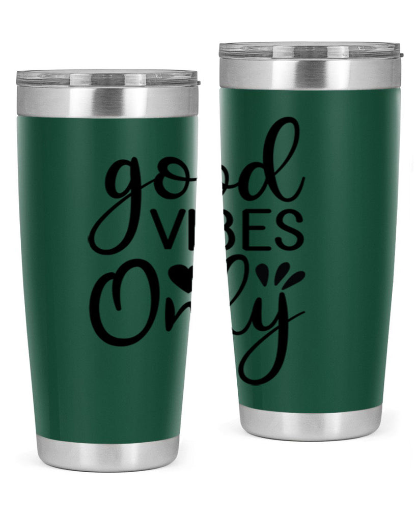 Good vibes only design 202#- mermaid- Tumbler