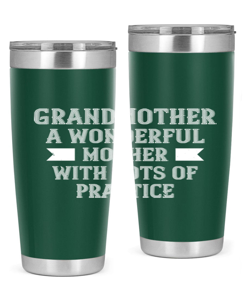 Grandmother a wonderful mother with lots of 82#- grandma - nana- Tumbler