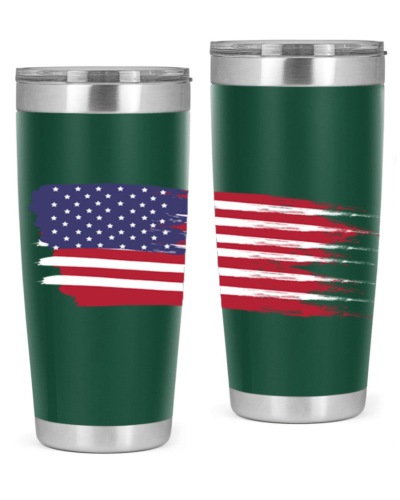 Grunge Flag 54#- Us Flags- Tumbler