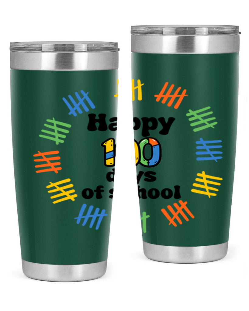 Happy 100 Days of School 51#- 100 days of school- Tumbler