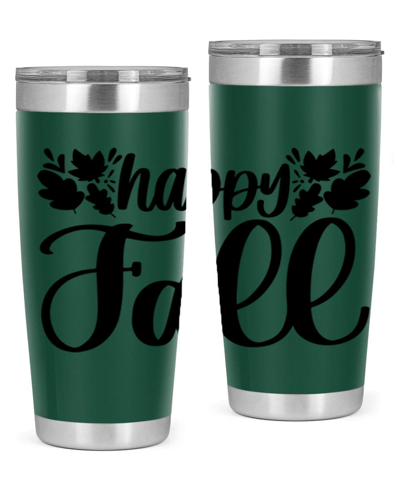 Happy Fall 489#- fall- Tumbler
