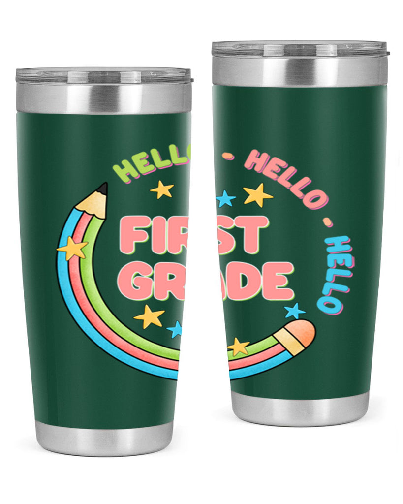 Hello 1st Grade Pencil 15#- 1st grade- Tumbler