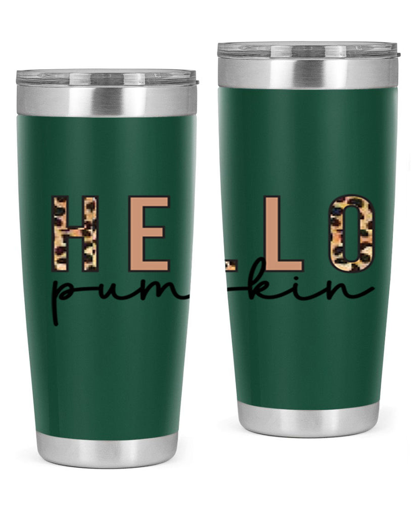 Hello Pumpkin Fall 291#- fall- Tumbler