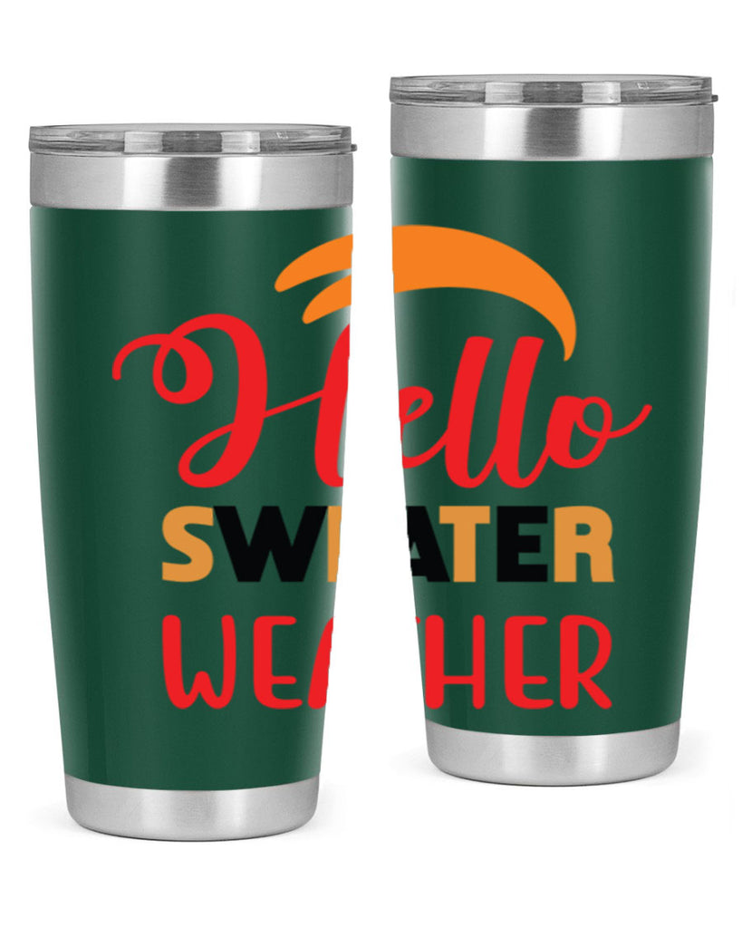 HelloSweaterWeather 301#- fall- Tumbler