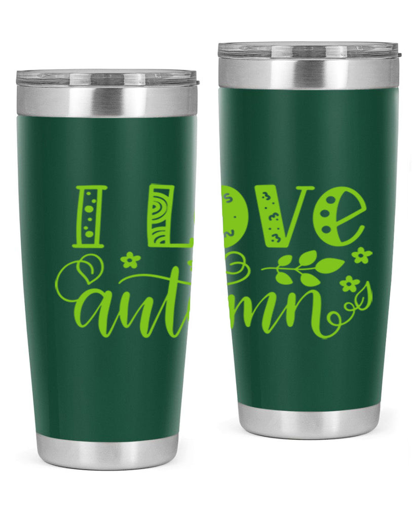 I Love Autumn 325#- fall- Tumbler