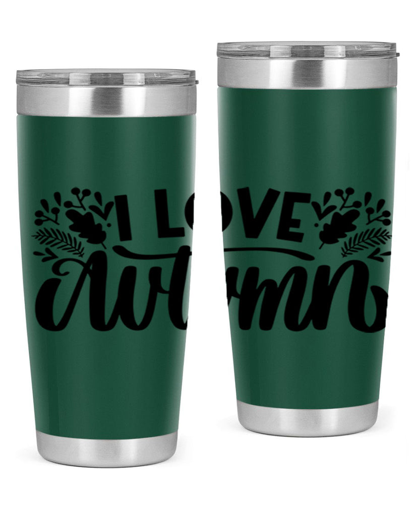 I Love Autumn 497#- fall- Tumbler
