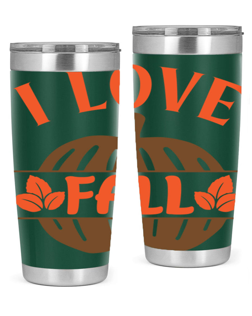 I Love Fall 337#- fall- Tumbler