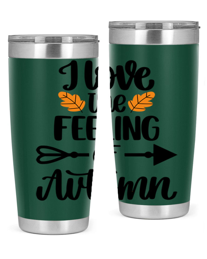 I Love The Feeling Of Autumn 499#- fall- Tumbler