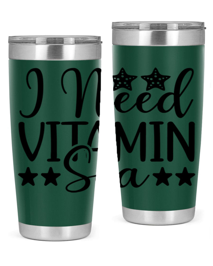 I Need Vitamin Sea 232#- mermaid- Tumbler