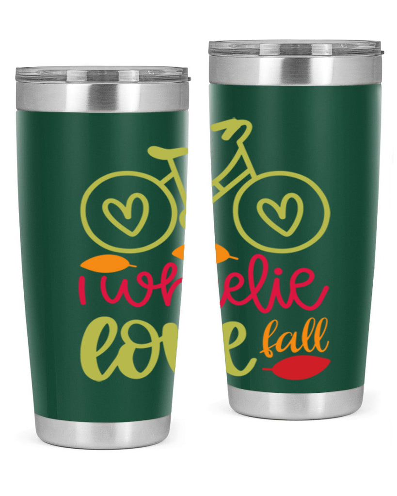 I Wheelie Love Fall 342#- fall- Tumbler