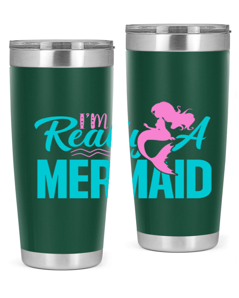 I m Really A Mermaid 212#- mermaid- Tumbler