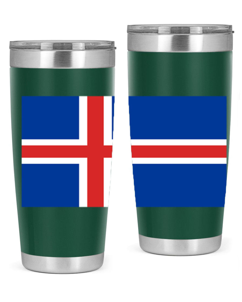 Iceland 122#- world flags- Tumbler