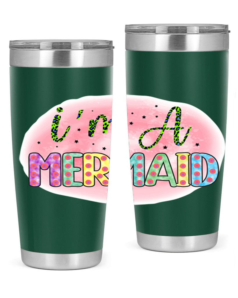 Im A Mermaid 255#- mermaid- Tumbler