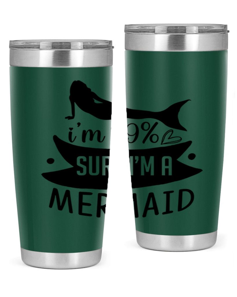 Im sure im a 248#- mermaid- Tumbler