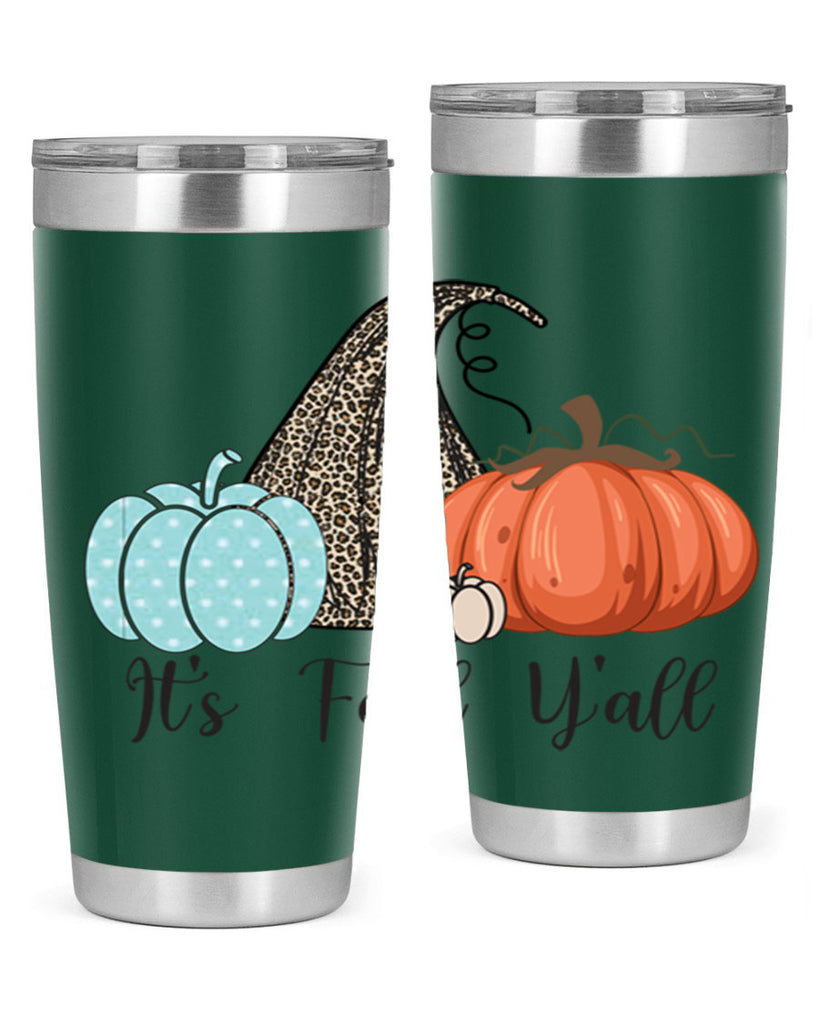 It s Fall Y all Pumpkin 363#- fall- Tumbler