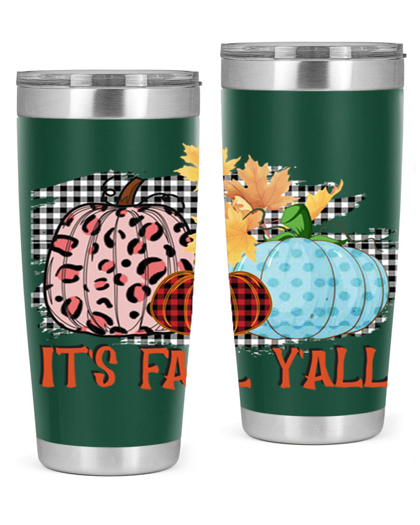 Its Fall Yall Design 371#- fall- Tumbler