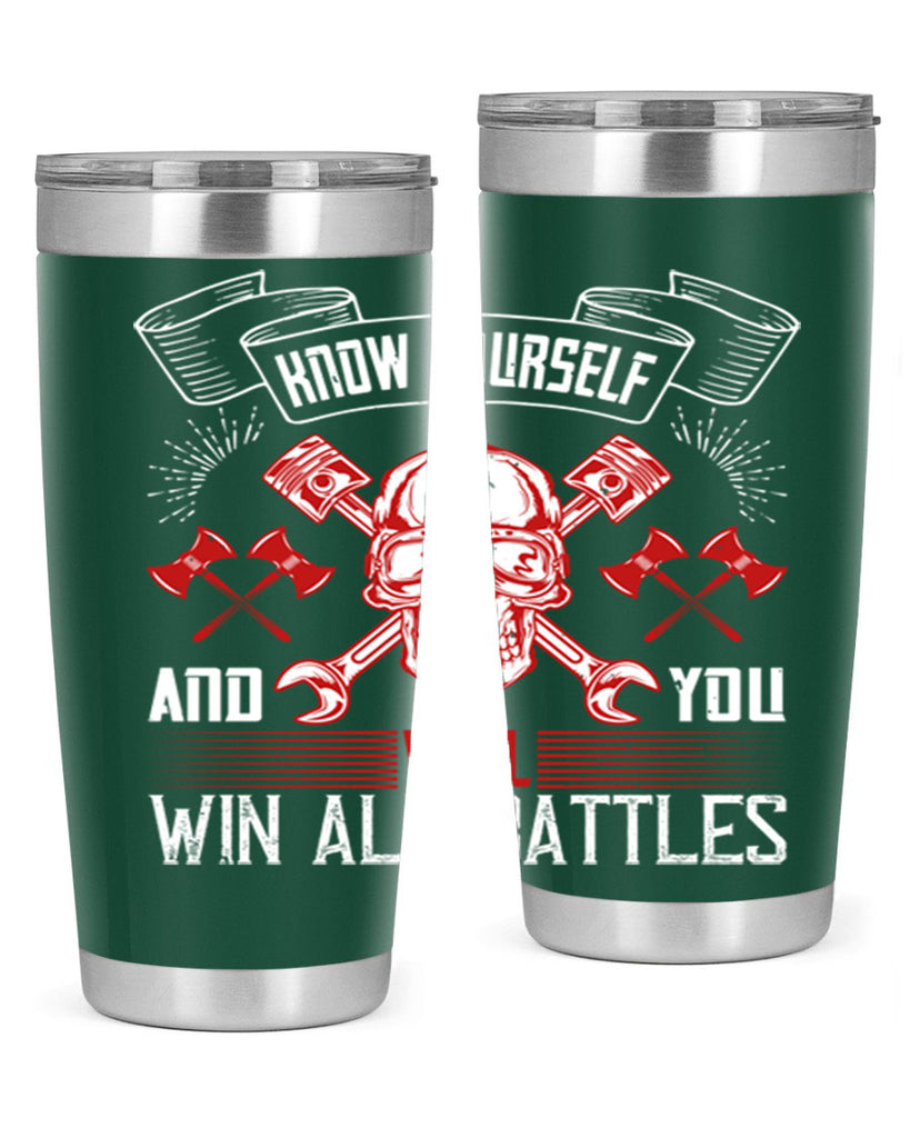 Know yourself and you will win all battles Style 25#- coaching- tumbler