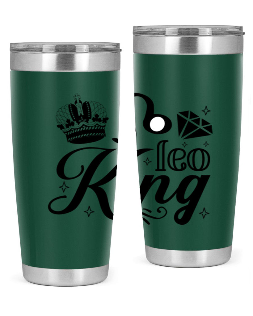 Leo king 290#- zodiac- Tumbler