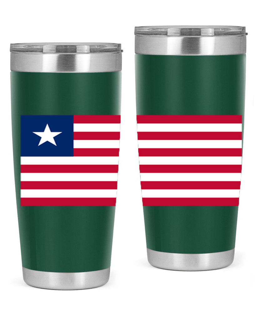 Liberia 101#- world flags- Tumbler