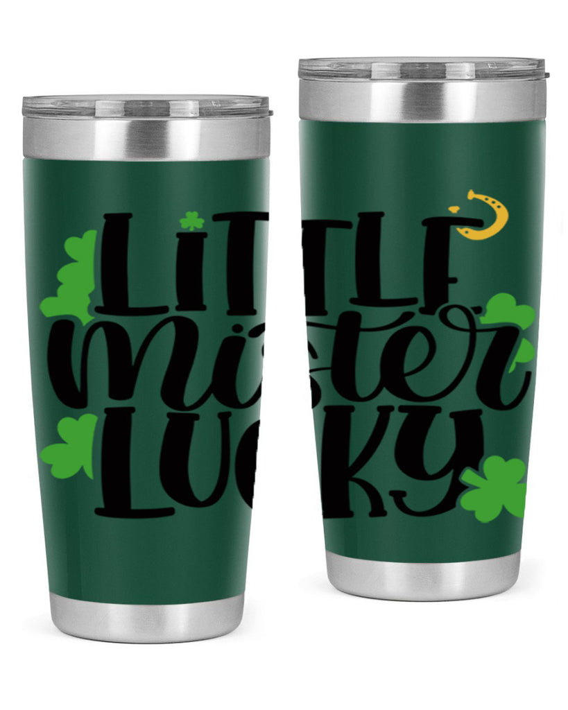 Little Mister Lucky Style 67#- St Patricks Day- Tumbler
