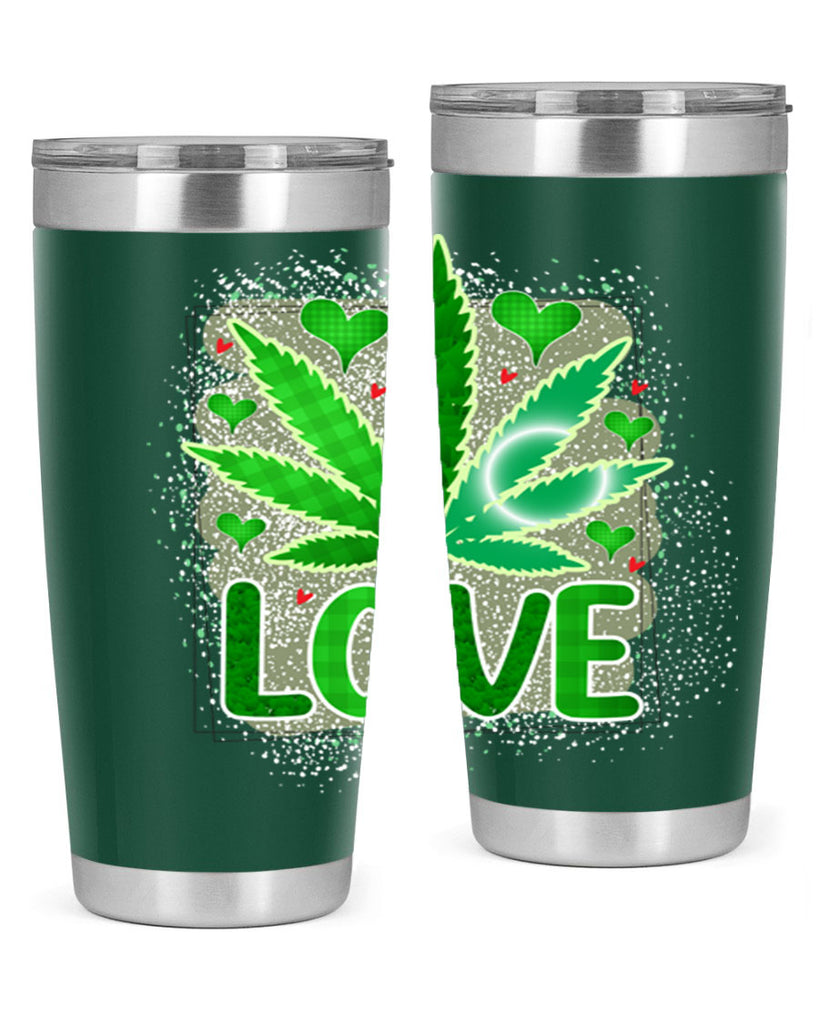 Love 188#- marijuana- Tumbler