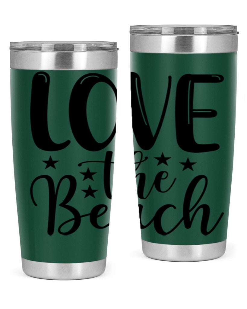 Love The Beach 305#- mermaid- Tumbler