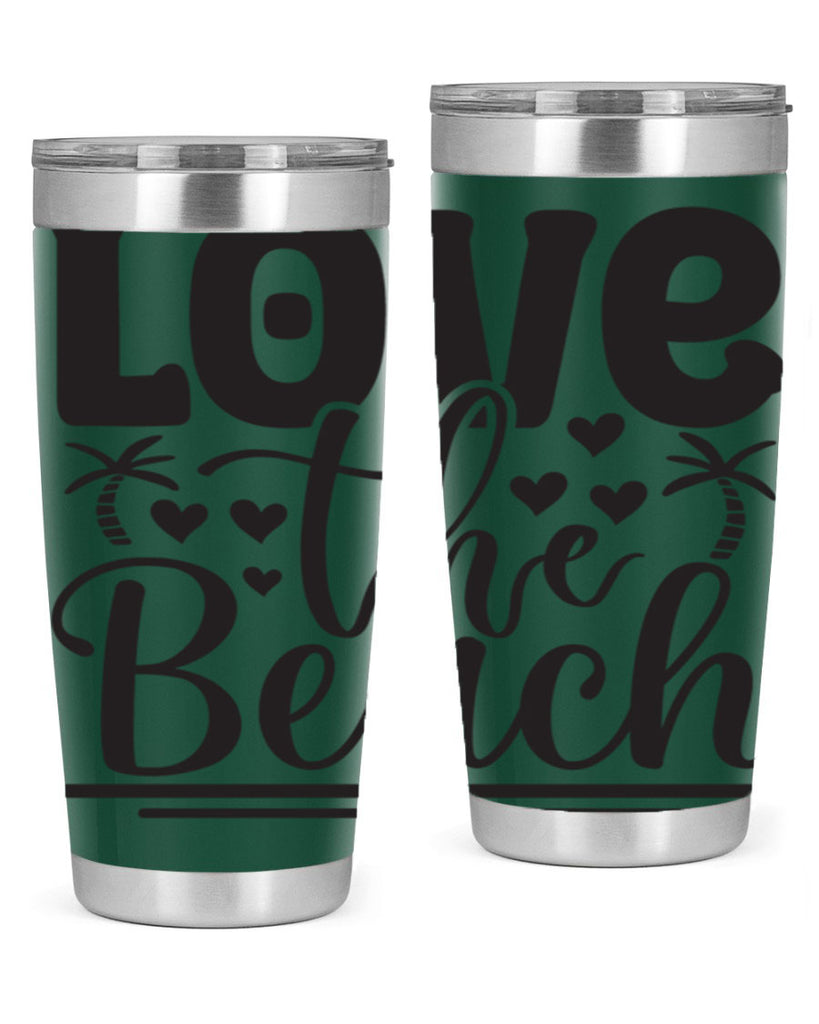 Love the beach 307#- mermaid- Tumbler