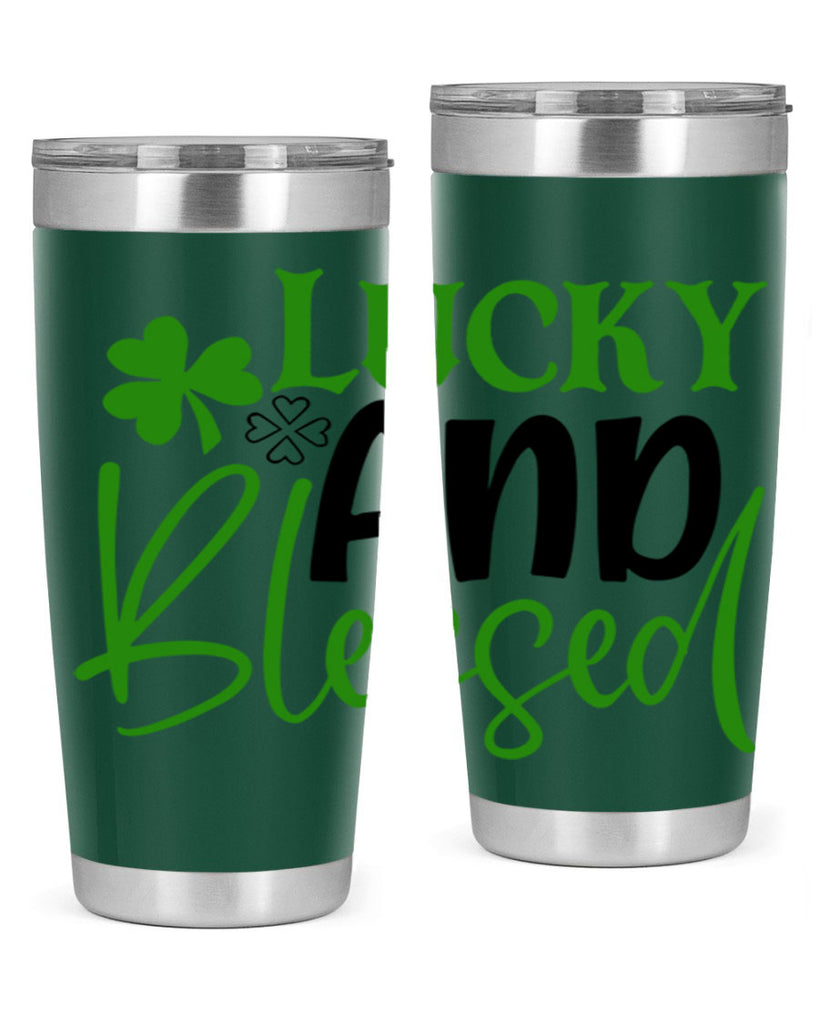 Lucky And Blessed Style 151#- St Patricks Day- Tumbler