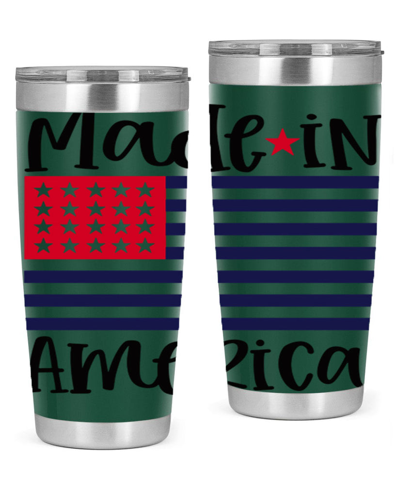 Made in America Style 164#- Fourt Of July- Tumbler