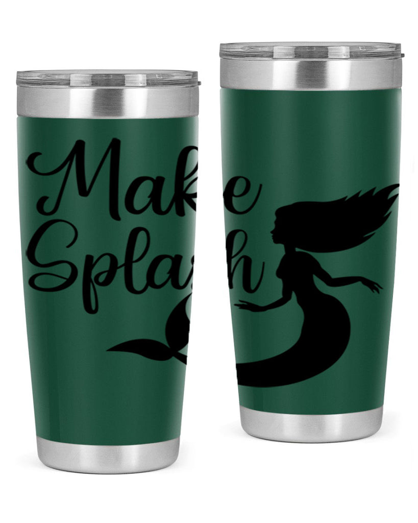 Make splash 316#- mermaid- Tumbler