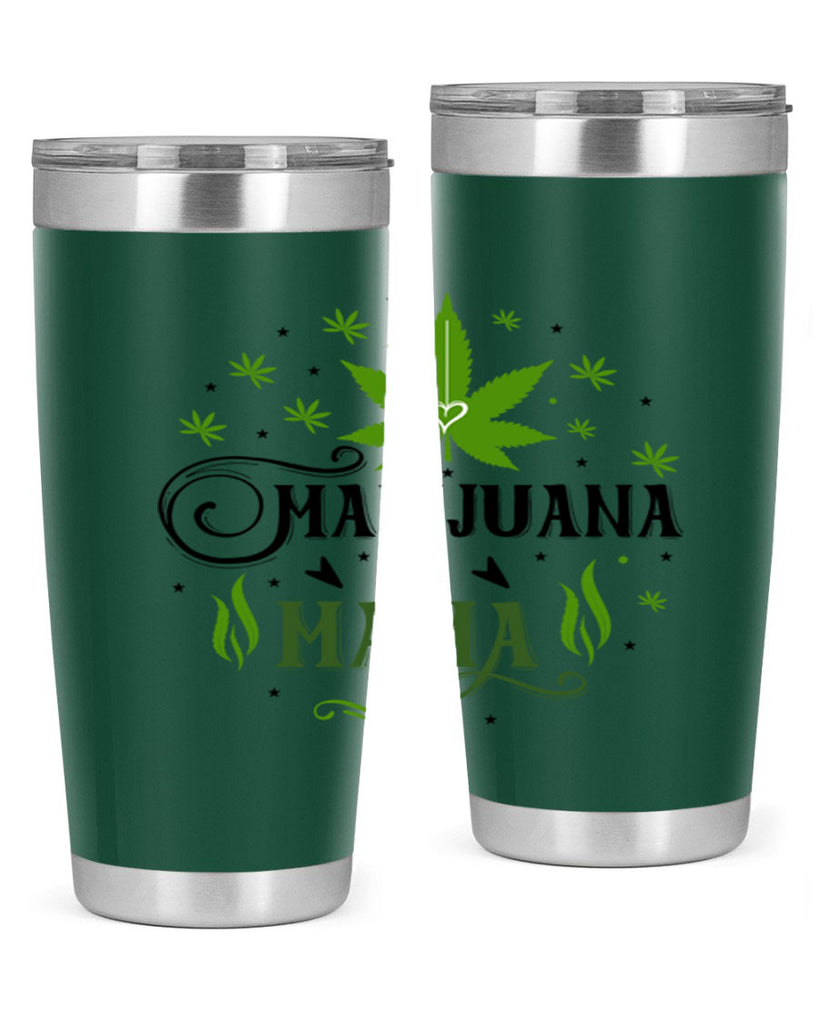 Marijuana Mama 208#- marijuana- Tumbler