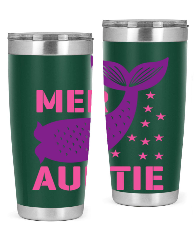 Mer Auntie 320#- mermaid- Tumbler