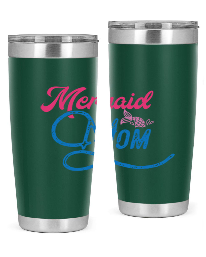 Mermaid Mom 371#- mermaid- Tumbler