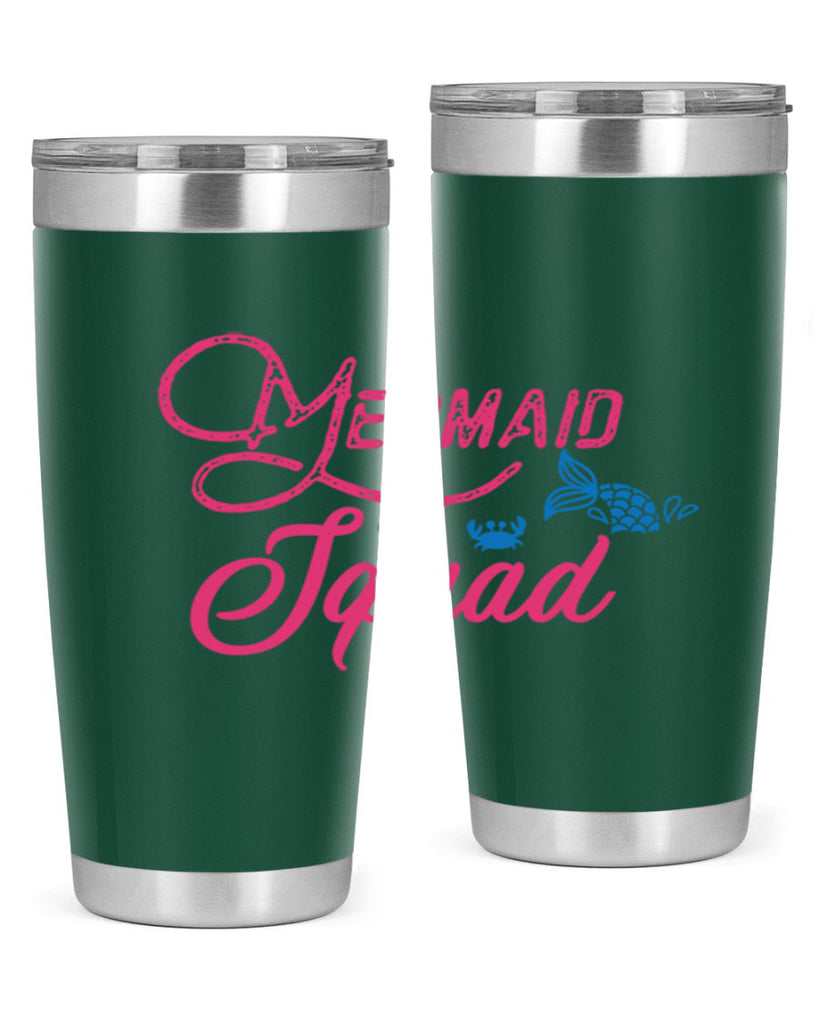 Mermaid Squad 383#- mermaid- Tumbler